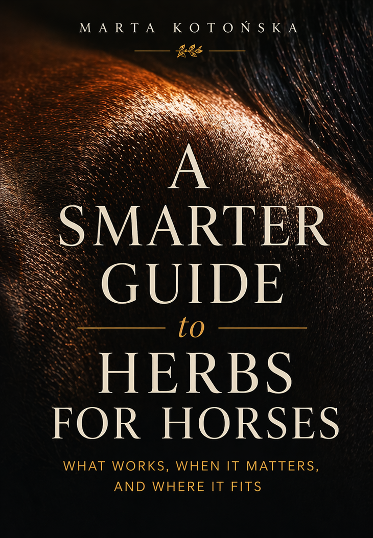 A Smarter Guide to Herbs for Horses | Practical Herbal Support Within a Modern Horse Care System (eBook by Marta Kotonska)